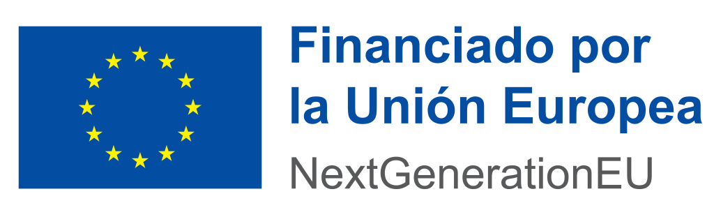 Logo Financiado por la unión Europea - NextGenerationEU